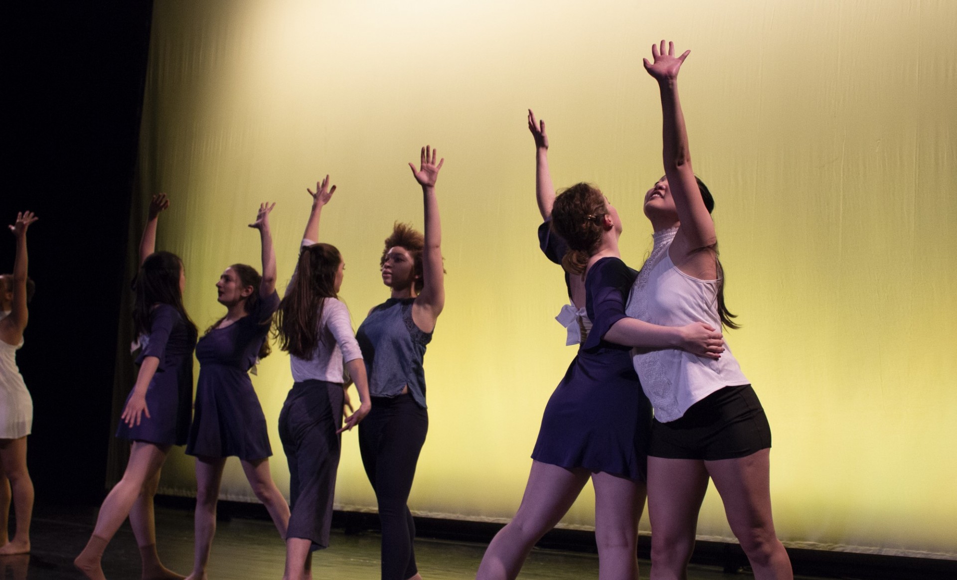 Dancers from our Fall 2019 show (credit: Jillian Roche)