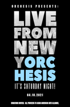 Promotional cover for Spring 2021 Show: Live from New YOrchesis, It's Saturday Night!