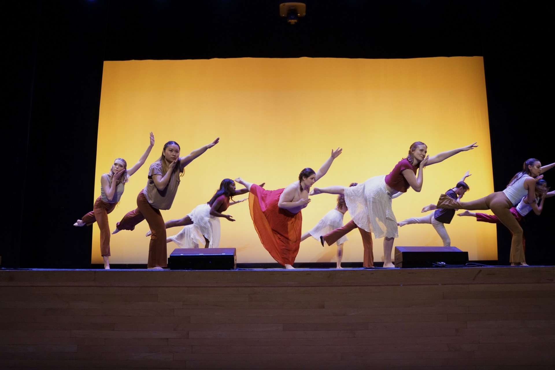 Photo from Fall 2023 show, RodeOrchesis (credit: Olivia Kuan-Romano)