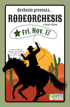 Promotional cover for Fall 2023 Show: RodeOrchesis