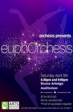 Promotional cover for Spring 2022 Show: EuphOrchesis