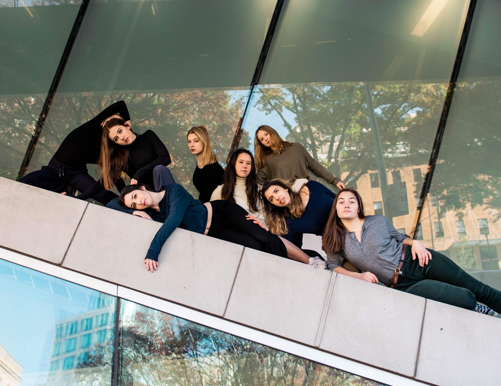 Cast of Terraform (The MaMa Project 2018-2019, choreographed by Melody Tai) in promotional photography captured by Savanna Lim.