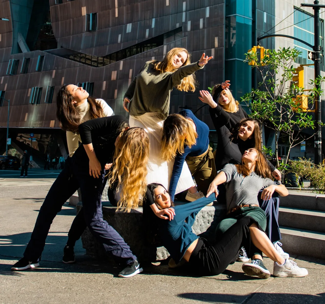 Cast of Terraform (The MaMa Project 2018-2019, choreographed by Melody Tai) in promotional photography captured by Savanna Lim.