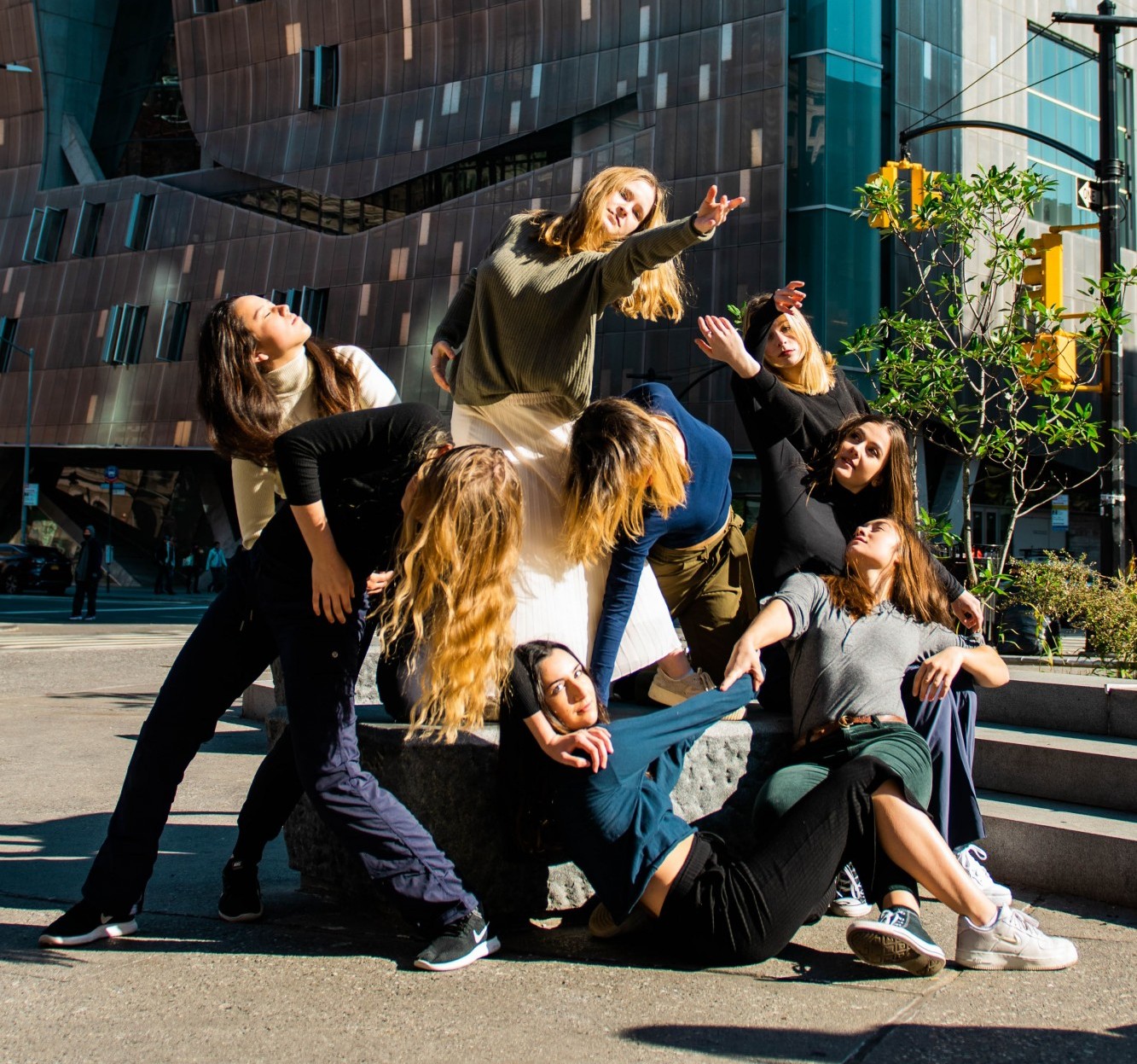 Cast of Terraform (The MaMa Project 2018-2019, choreographed by Melody Tai) in promotional photography captured by Savanna Lim.