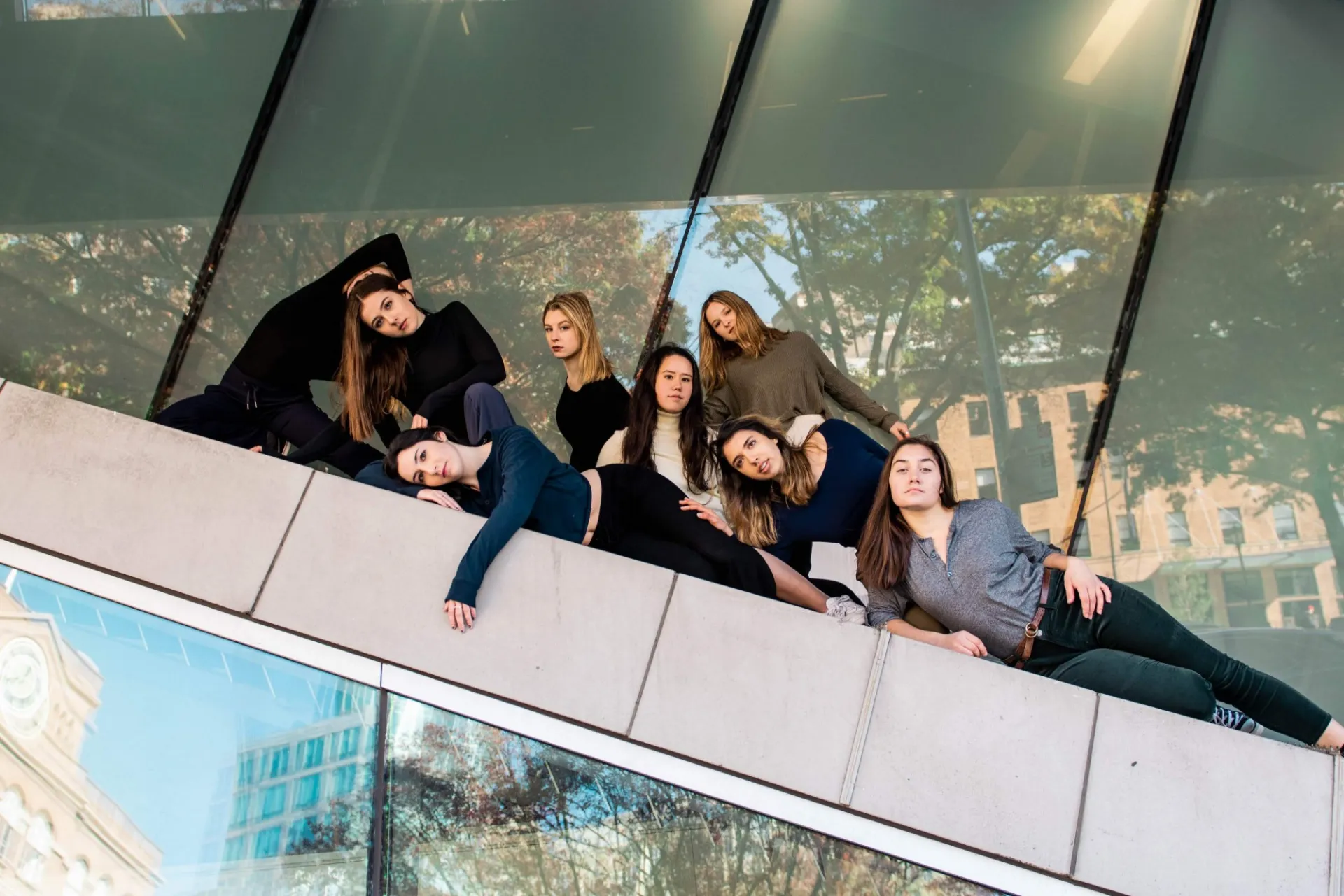 Cast of Terraform (The MaMa Project 2018-2019, choreographed by Melody Tai) in promotional photography captured by Savannah Lim.