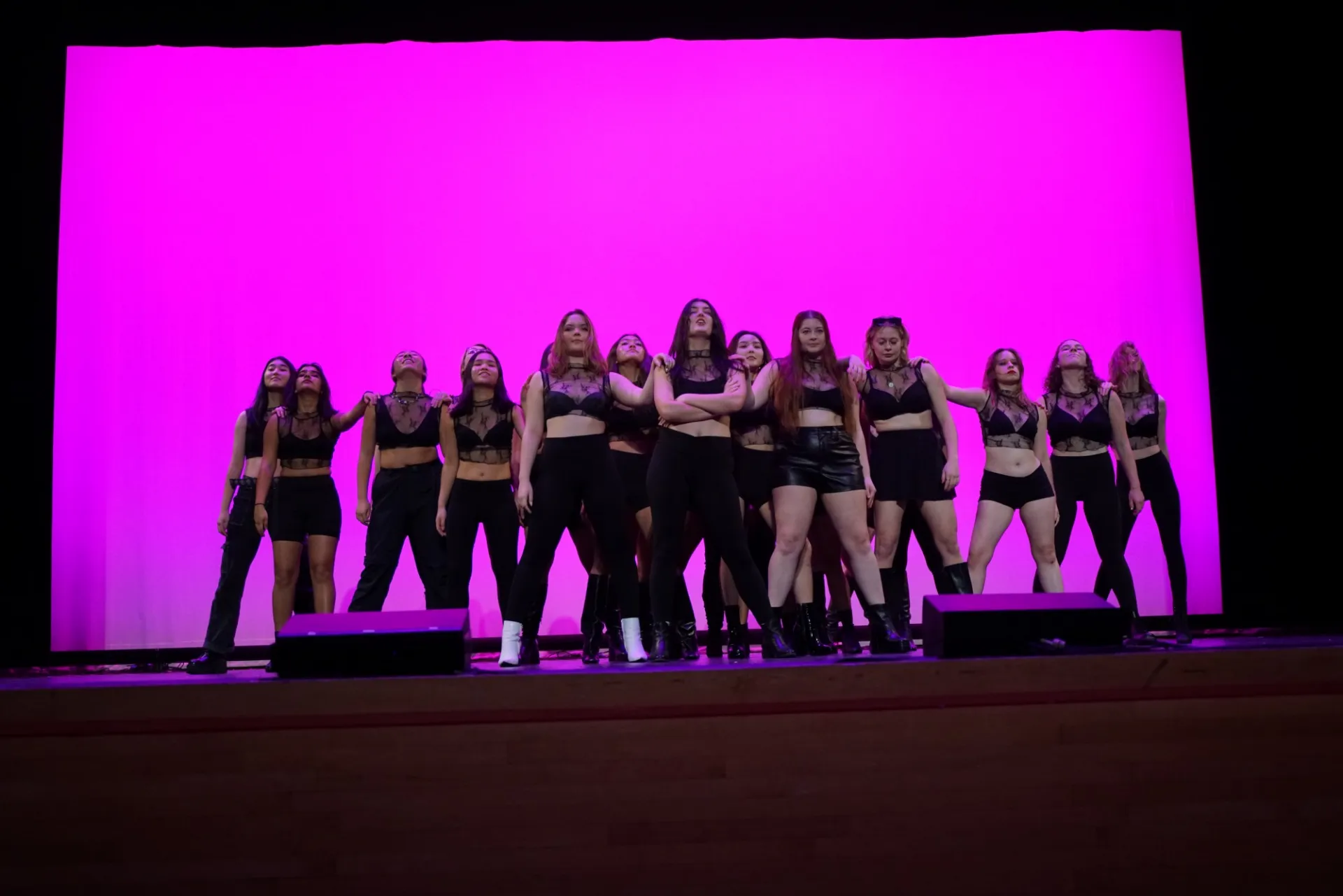Photo from Fall 2023 show, RodeOrchesis (credit: Olivia Kuan-Romano)