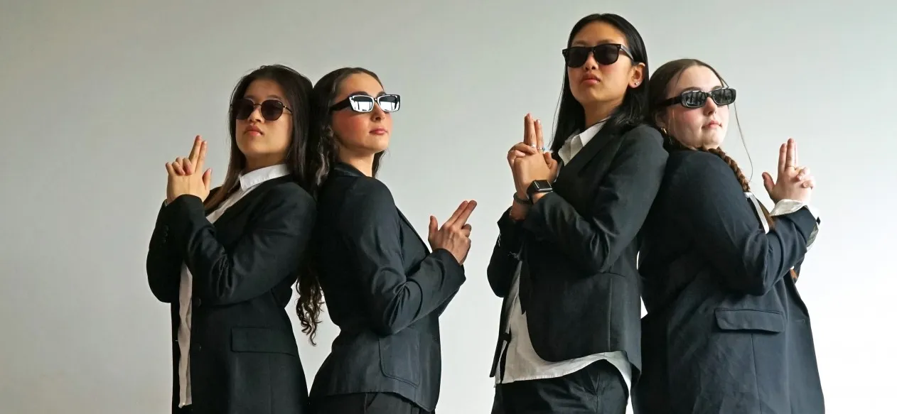 Members of Orchesis Executive Board 2024 posing. 