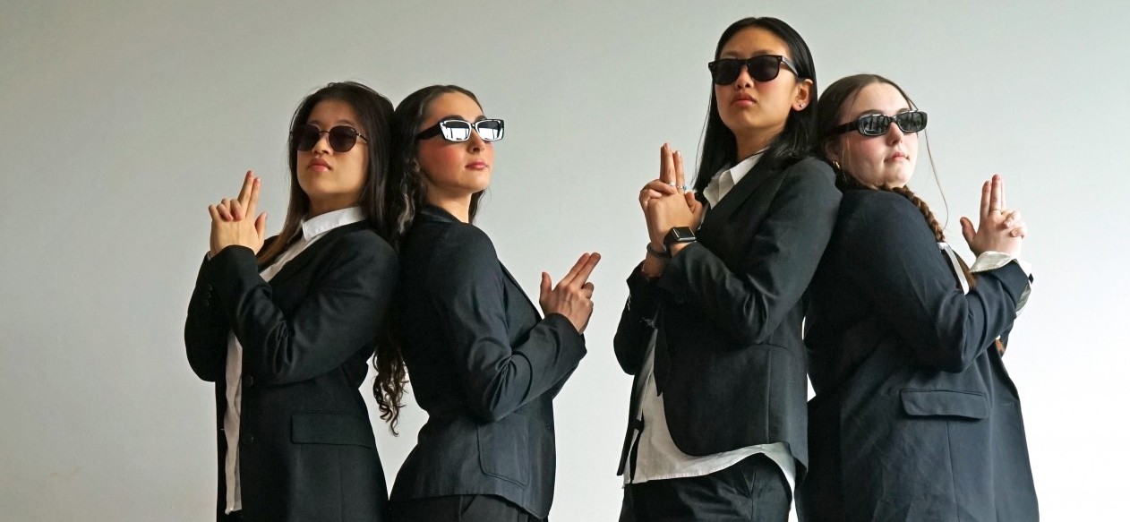 Members of Orchesis Executive Board 2024 posing. 